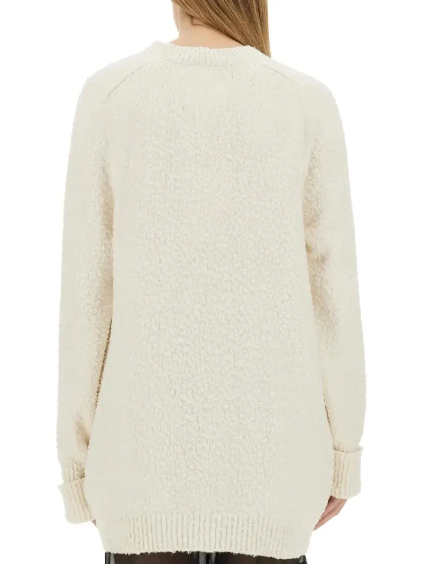 Maison Margiela - Oversized Cardigan - Größe M - weiß – Bild 3