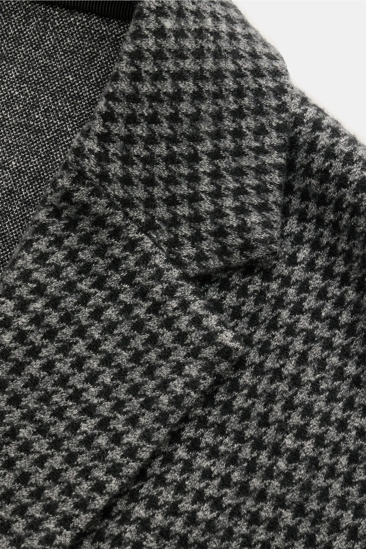Harris Wharf London - Herren - Jersey-Sakko grau/schwarz gemustert – Bild 5