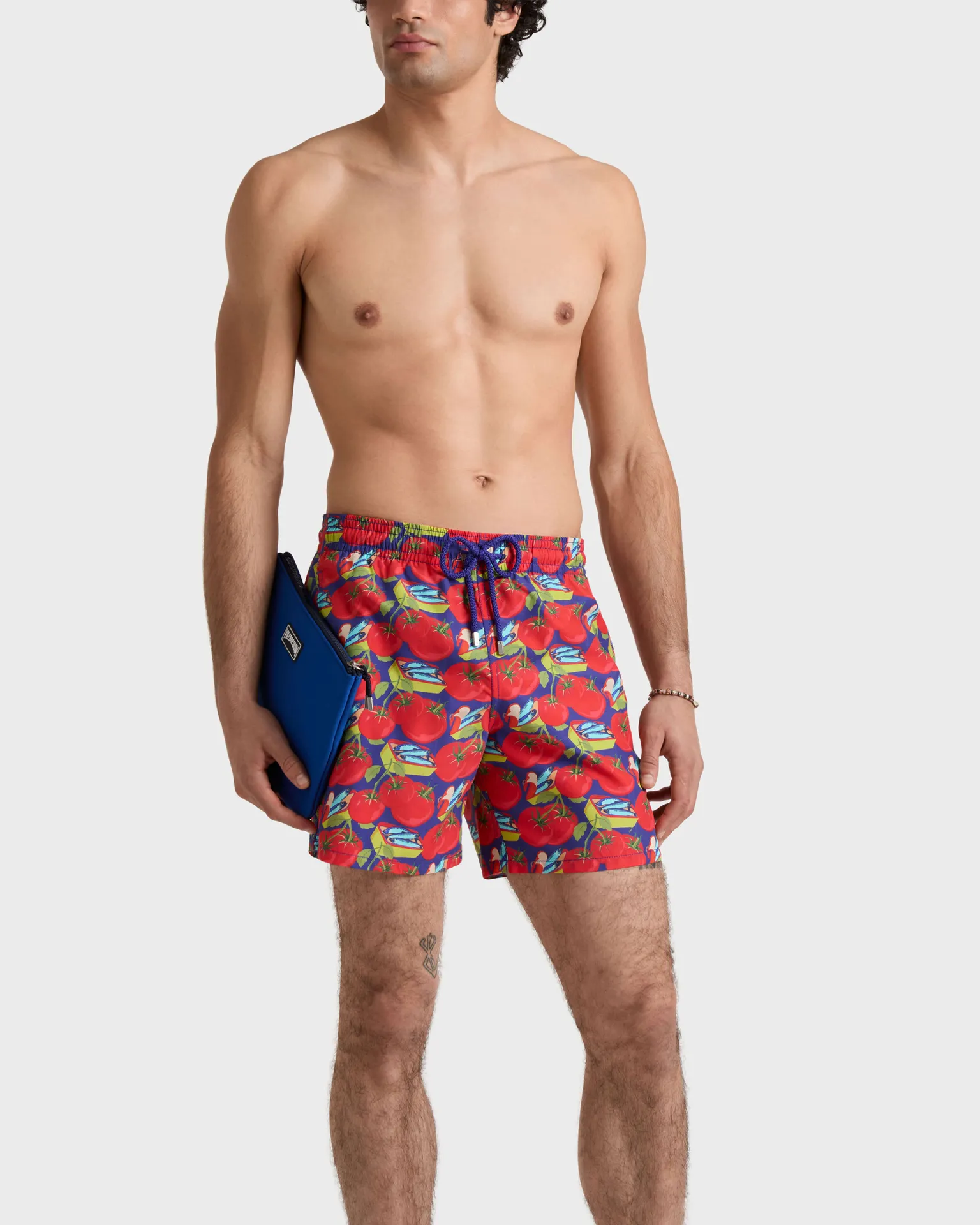 Vilebrequin - Sardine And Tomato Badeshorts Für Herren - Bademode - Moorea - Blau - Größe L – Bild 3