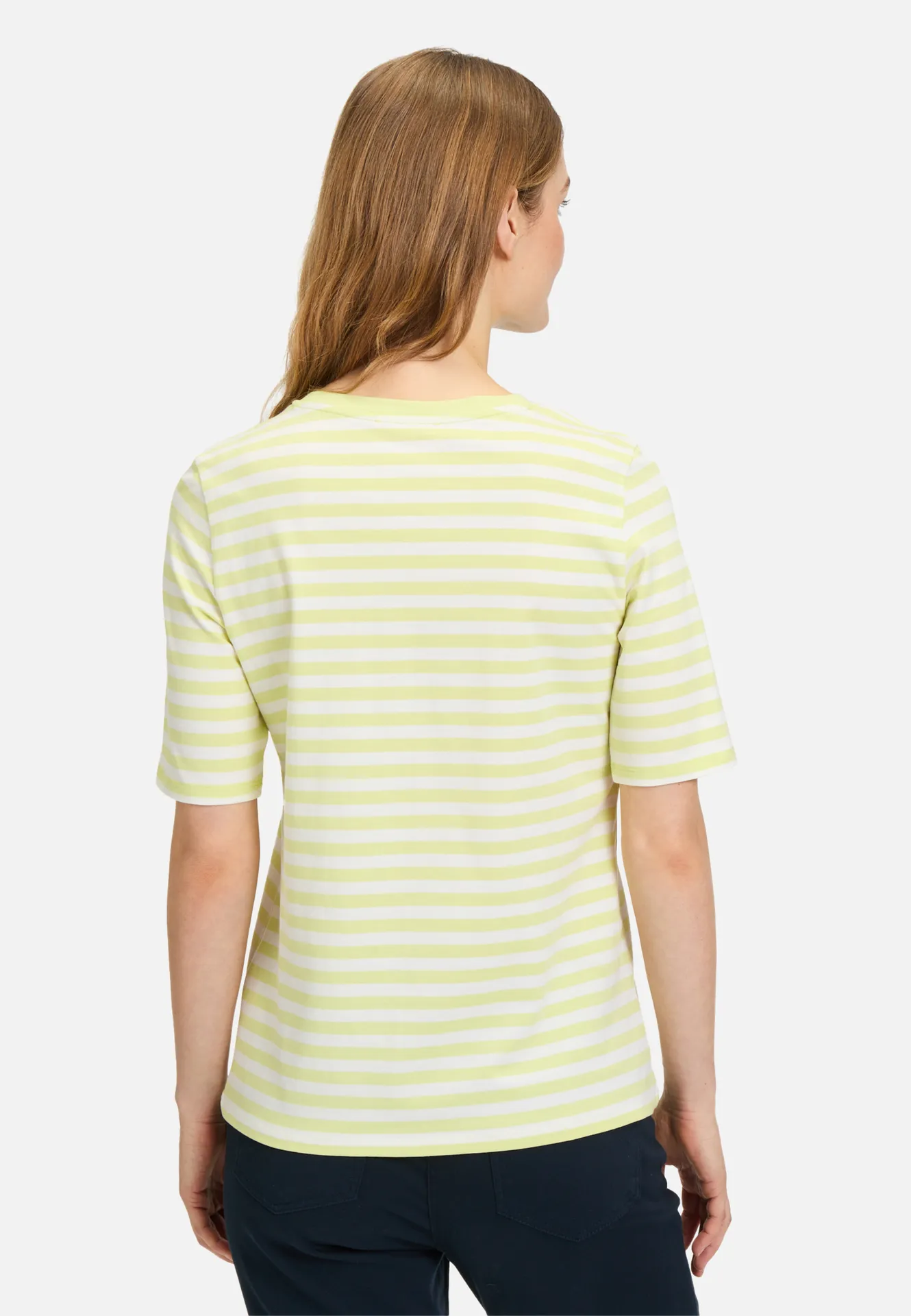 Basic Shirt mit Streifen Basic Shirt mit Streifen