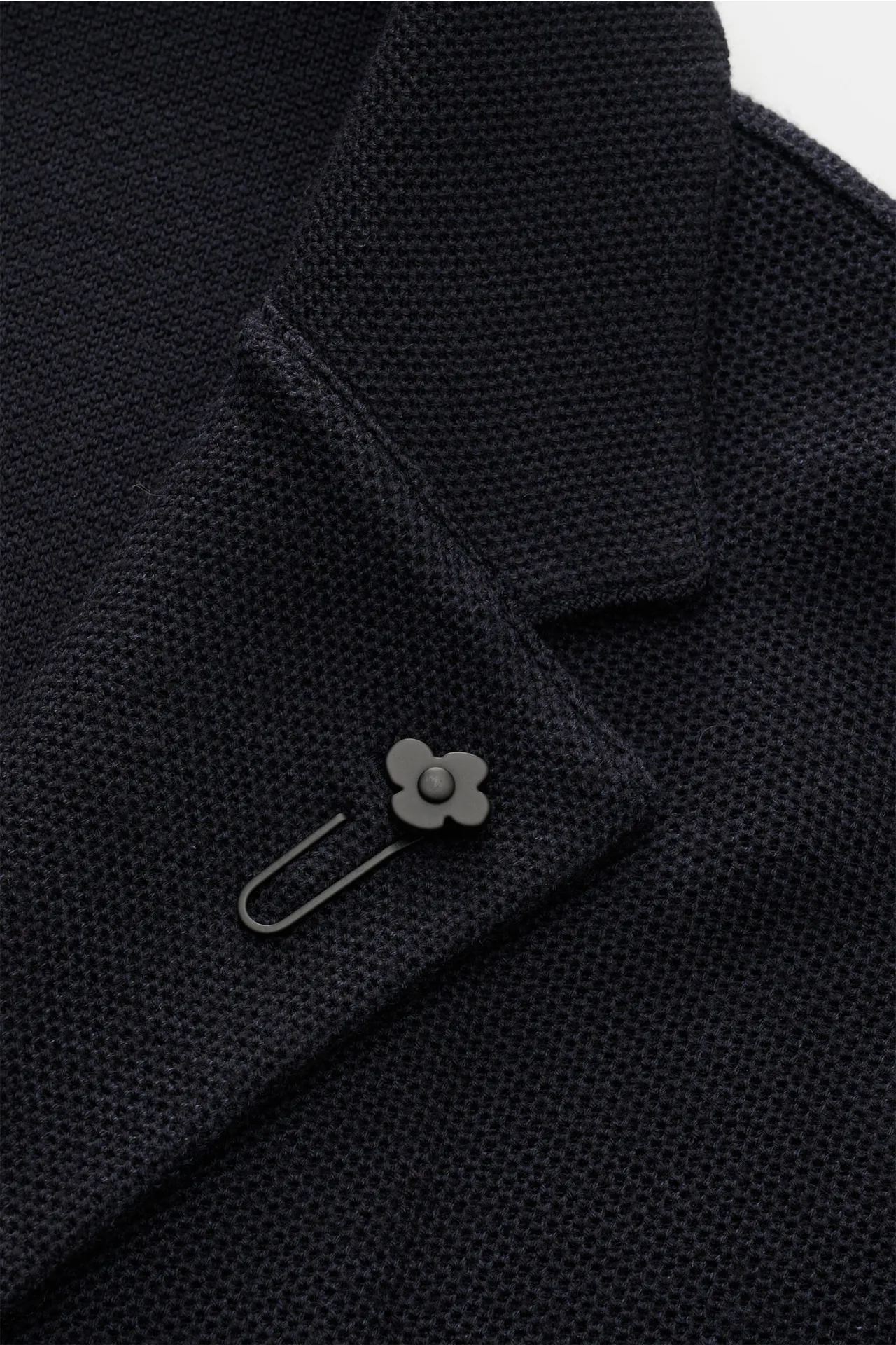 Lardini - Herren - Strickblazer navy – Bild 5