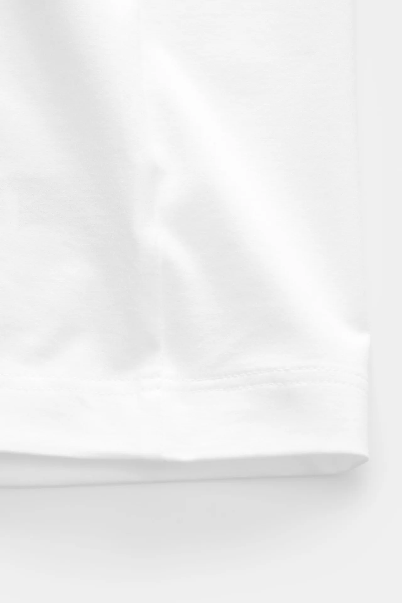 mey story - Herren - Rundhals-T-Shirt 'The Base Crew-Neck' weiß – Bild 4