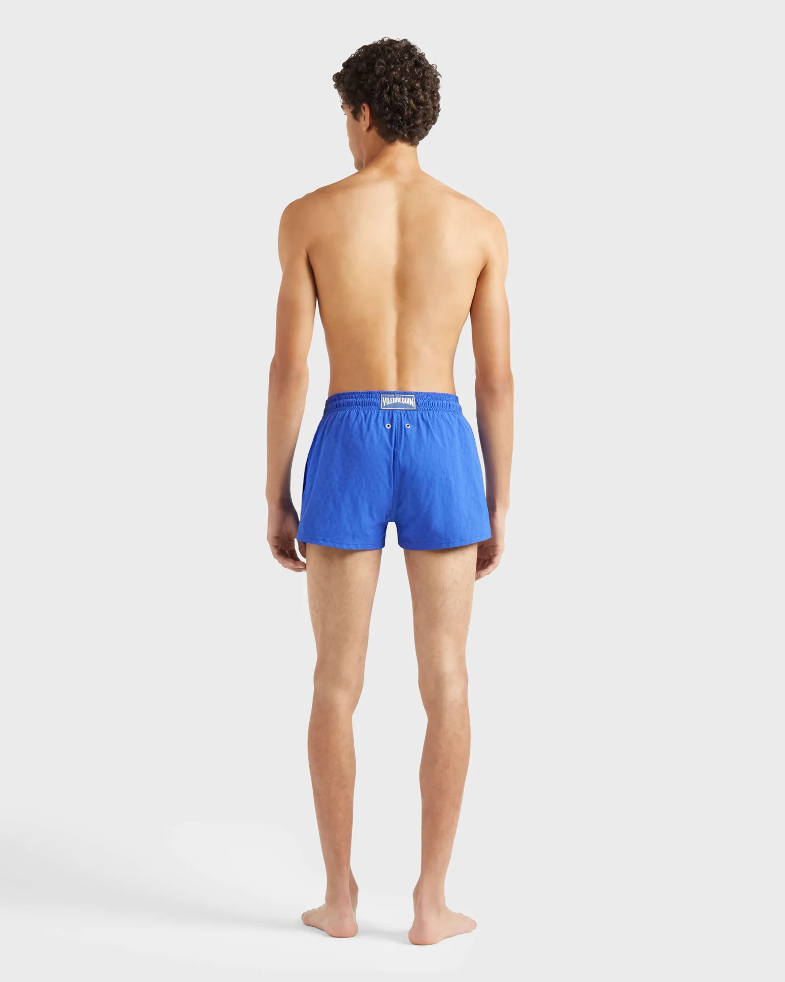 Vilebrequin - Kurze Jacquard Turtles Badeshorts Für Herren - Bademode - Manta - Blau - Größe S – Bild 4