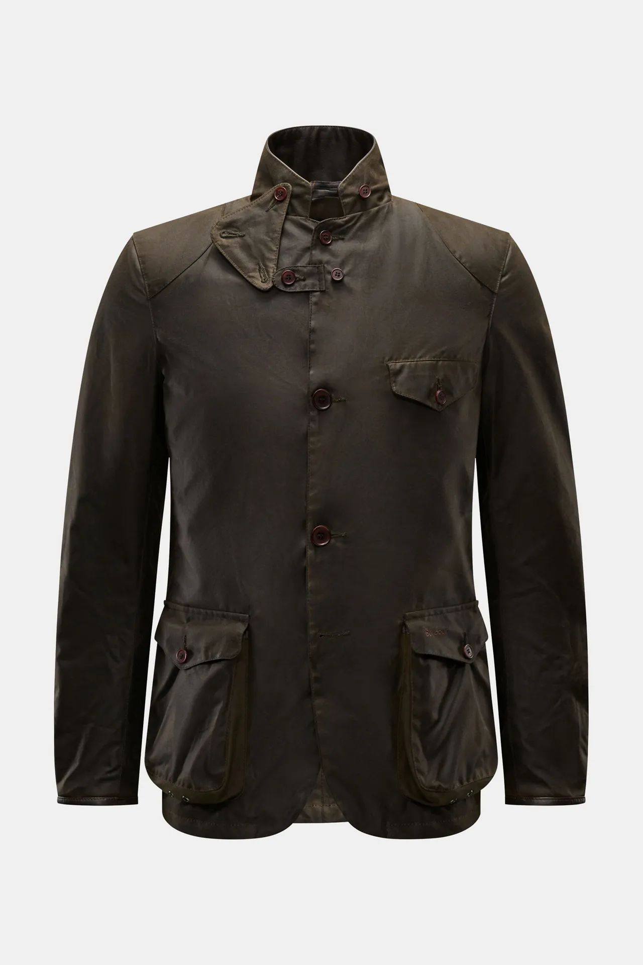 Barbour - Herren - Wachsjacke %27Becan%27 dark olive Barbour - Herren - Wachsjacke %27Becan%27 dark olive