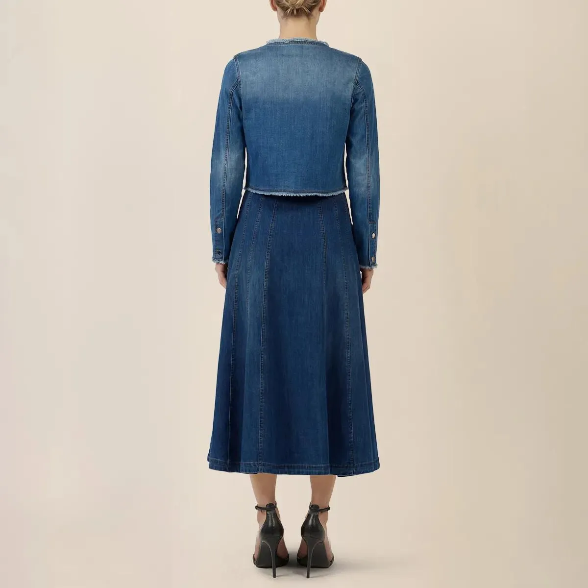 Apart - Jeansjacke - Größe 38 - blau – Bild 2