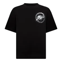 Plein Sport - Round Neck T-Shirt Chrome Scratch Edition - Größe 4XL - schwarz Plein Sport - Round Neck T-Shirt Chrome Scratch Edition - Größe 4XL - schwarz