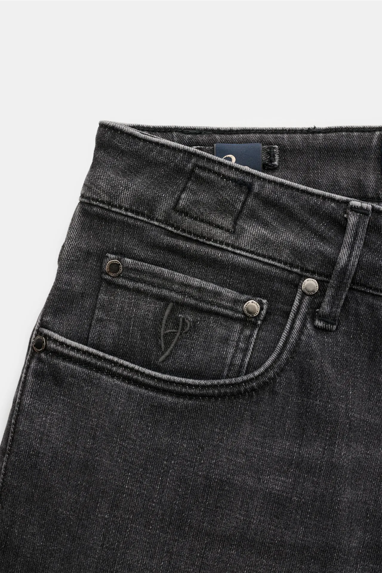 HandPicked - Herren - Jeans 'Ravello' dunkelgrau – Bild 5