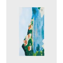 Vilebrequin - 360 Landscape Unisex-handtuch Aus Bio-baumwolle – Vilebrequin X Highsnobiety - Strandtuch - Scandal - Blau - Größe OSFA Vilebrequin - 360 Landscape Unisex-handtuch Aus Bio-baumwolle – Vilebrequin X Highsnobiety - Strandtuch - Scandal - Blau - Größe OSFA