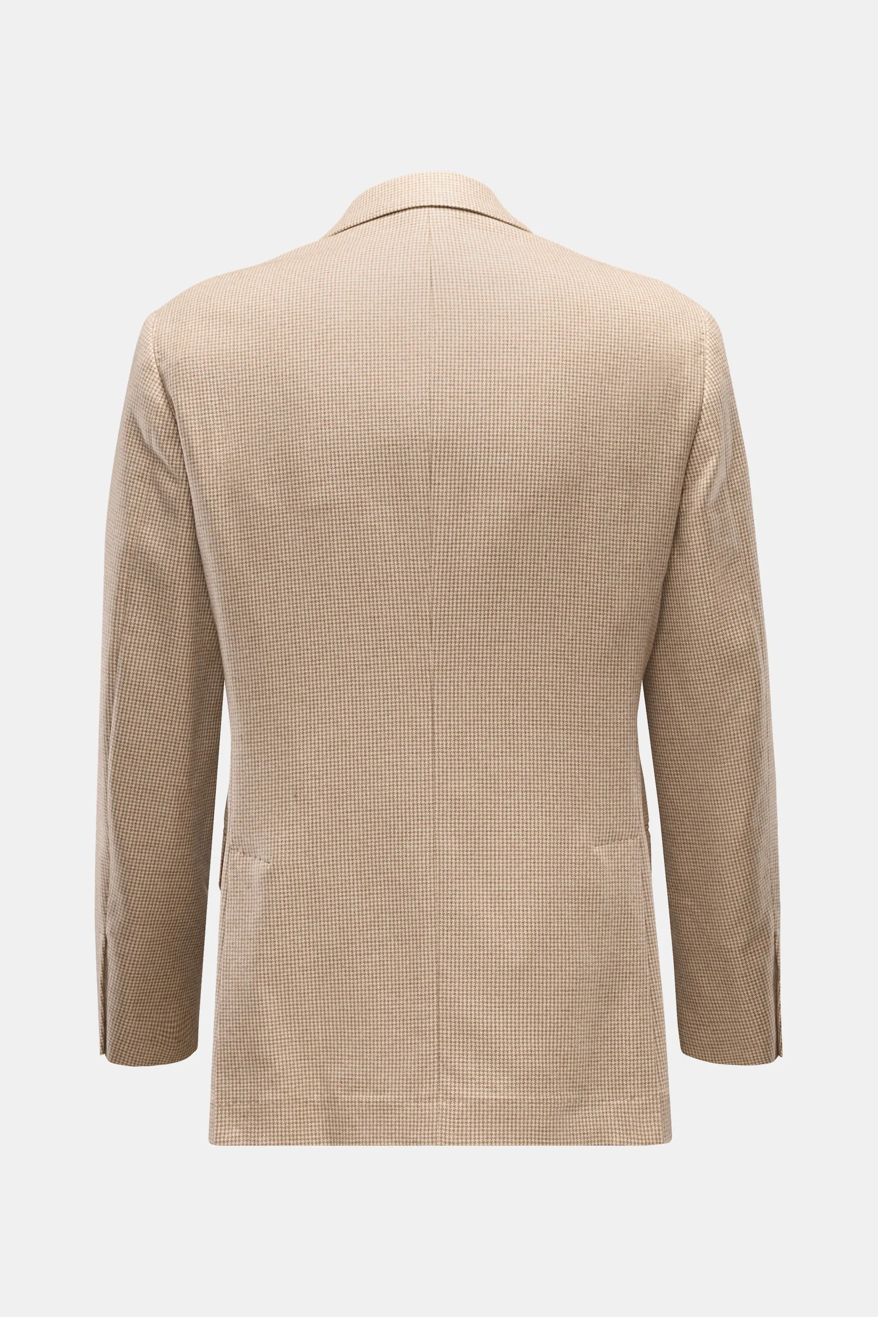 Brunello Cucinelli - Herren - Sakko beige/hellbraun/taupe kariert – Bild 3