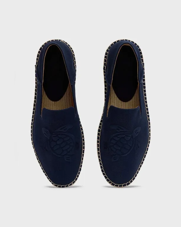 Vilebrequin - Solid Canvas-bootsschuhe Für Herren - Schuhe - Clive - Blau - Größe 44 Vilebrequin - Solid Canvas-bootsschuhe Für Herren - Schuhe - Clive - Blau - Größe 44