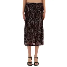 Baum Und Pferdgarten - "Jaino" Midi Skirt - Größe S - rot Baum Und Pferdgarten - "Jaino" Midi Skirt - Größe S - rot