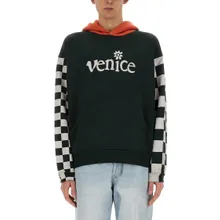 Erl - "Venice" Sweatshirt - Größe S - schwarz Erl - "Venice" Sweatshirt - Größe S - schwarz