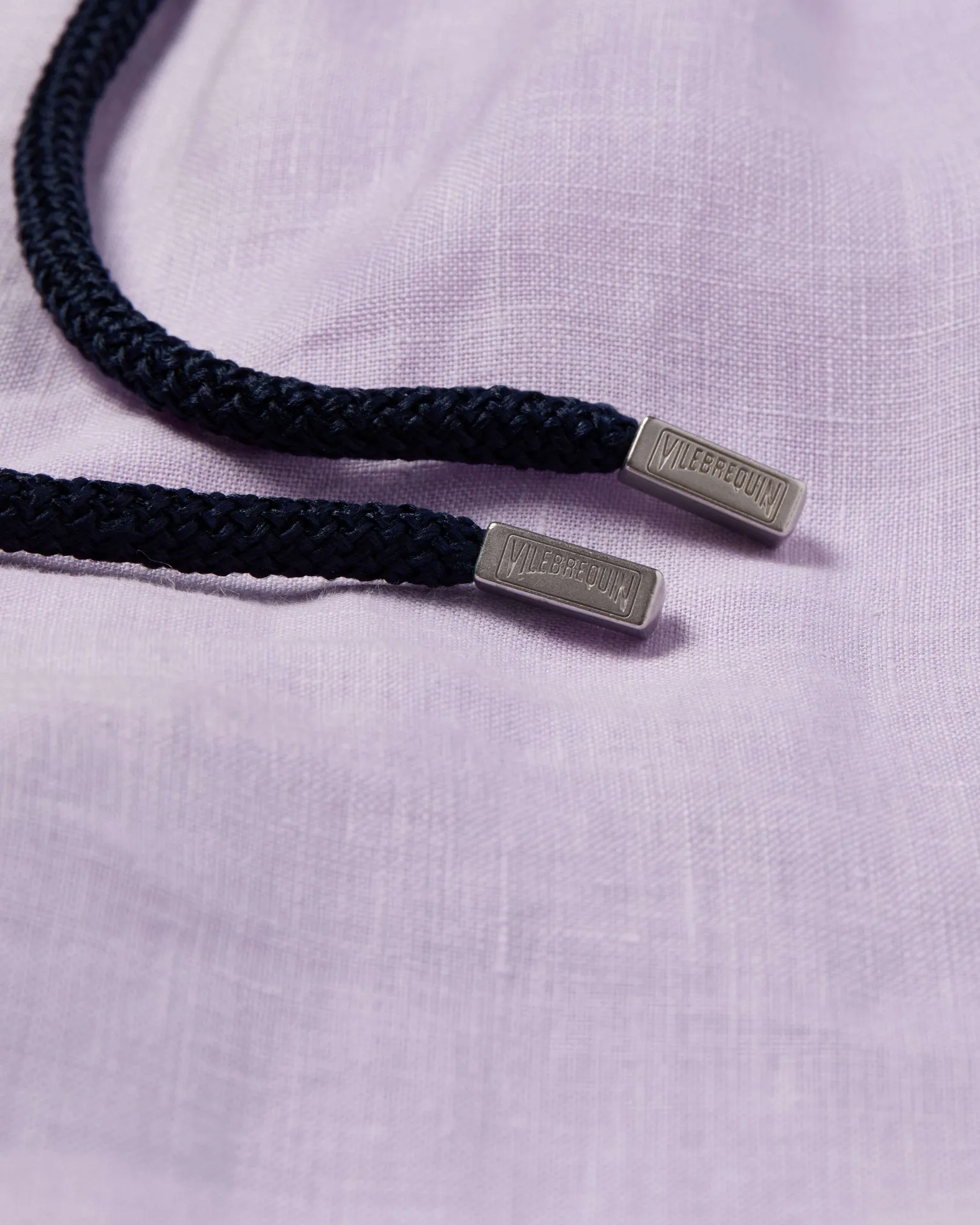 Vilebrequin - Solid Badeshorts Aus Leinen Für Herren - Bademode - Mallorca - Violett - Größe XXL – Bild 5