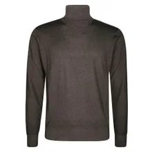 Altea - Fitted Turtleneck Merino Wool Sweater - Größe M - braun Altea - Fitted Turtleneck Merino Wool Sweater - Größe M - braun