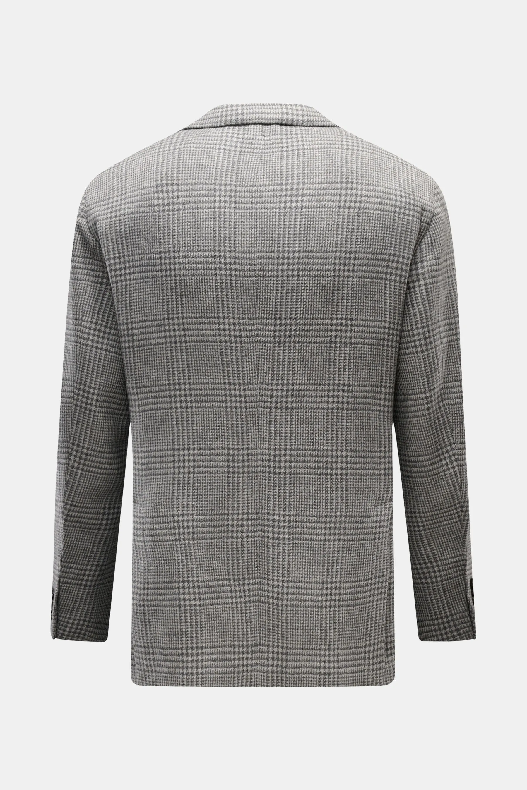 Boglioli - Herren - Sakko 'K. Jacket' hellgrau/dunkelgrau kariert – Bild 3