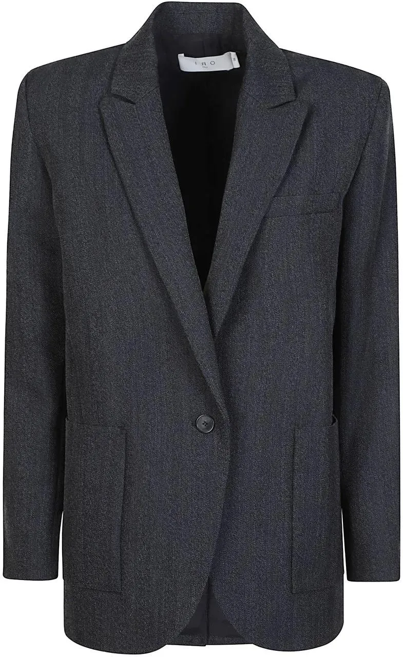 Iro - Bonna Jacket Grey - Größe 38 - grau Iro - Bonna Jacket Grey - Größe 38 - grau