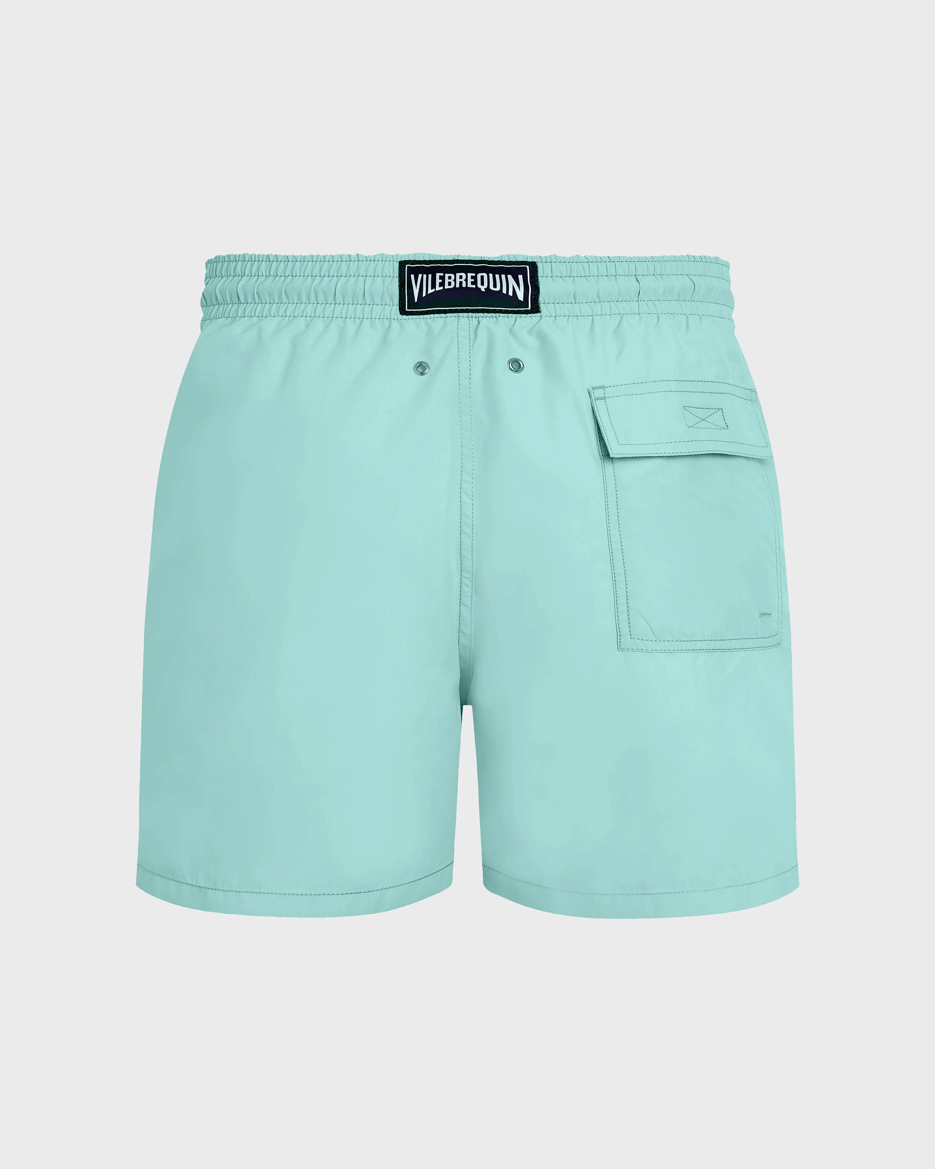 Vilebrequin - Solid Badeshorts Für Herren - Bademode - Moorea - Grün - Größe M – Bild 2