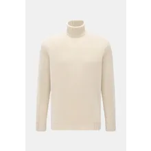 Fedeli - Herren - Cashmere Rollkragenpullover creme Fedeli - Herren - Cashmere Rollkragenpullover creme