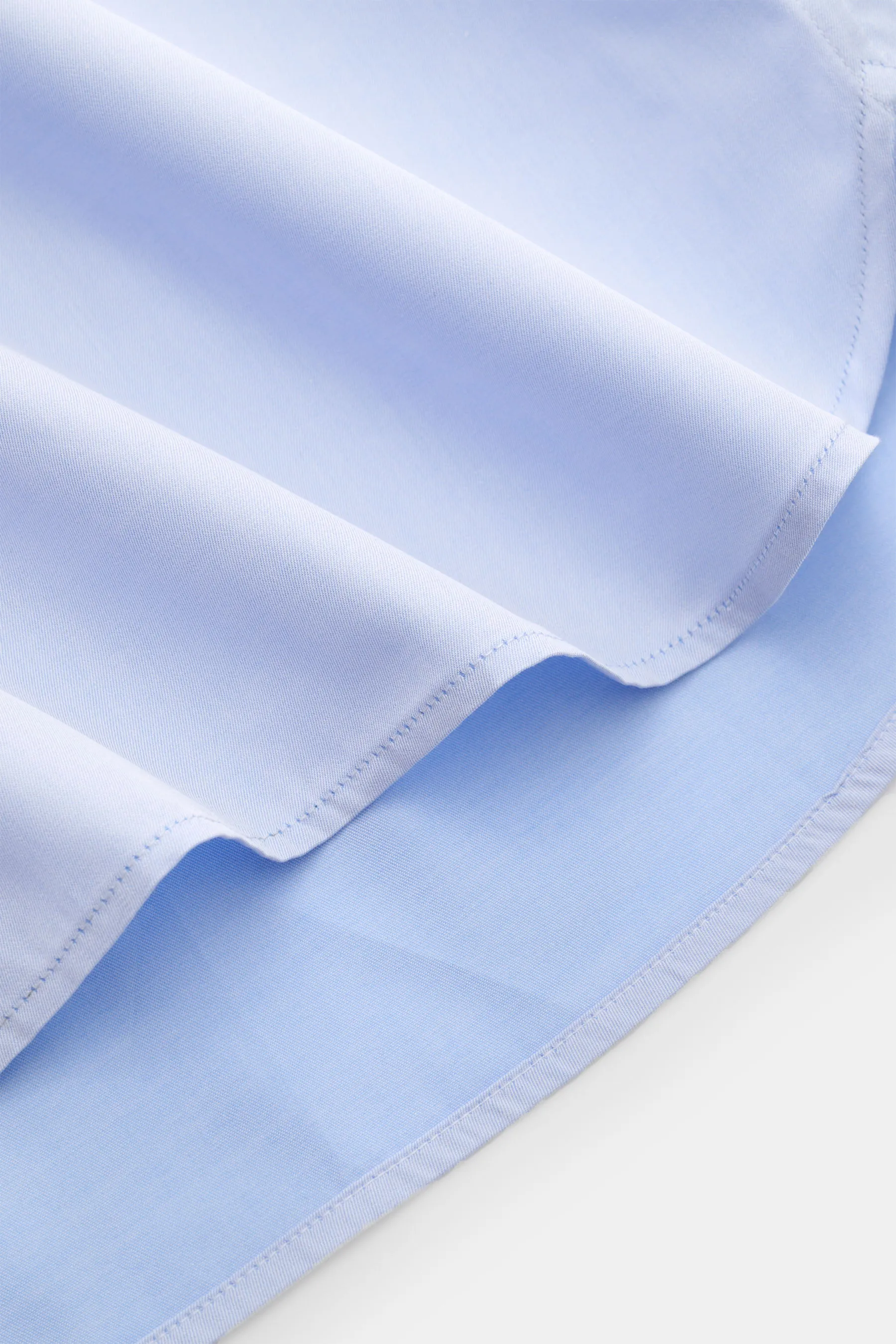 van Laack - Herren - Business Hemd 'Rivara Slim Fit' Haifisch-Kragen hellblau – Bild 5