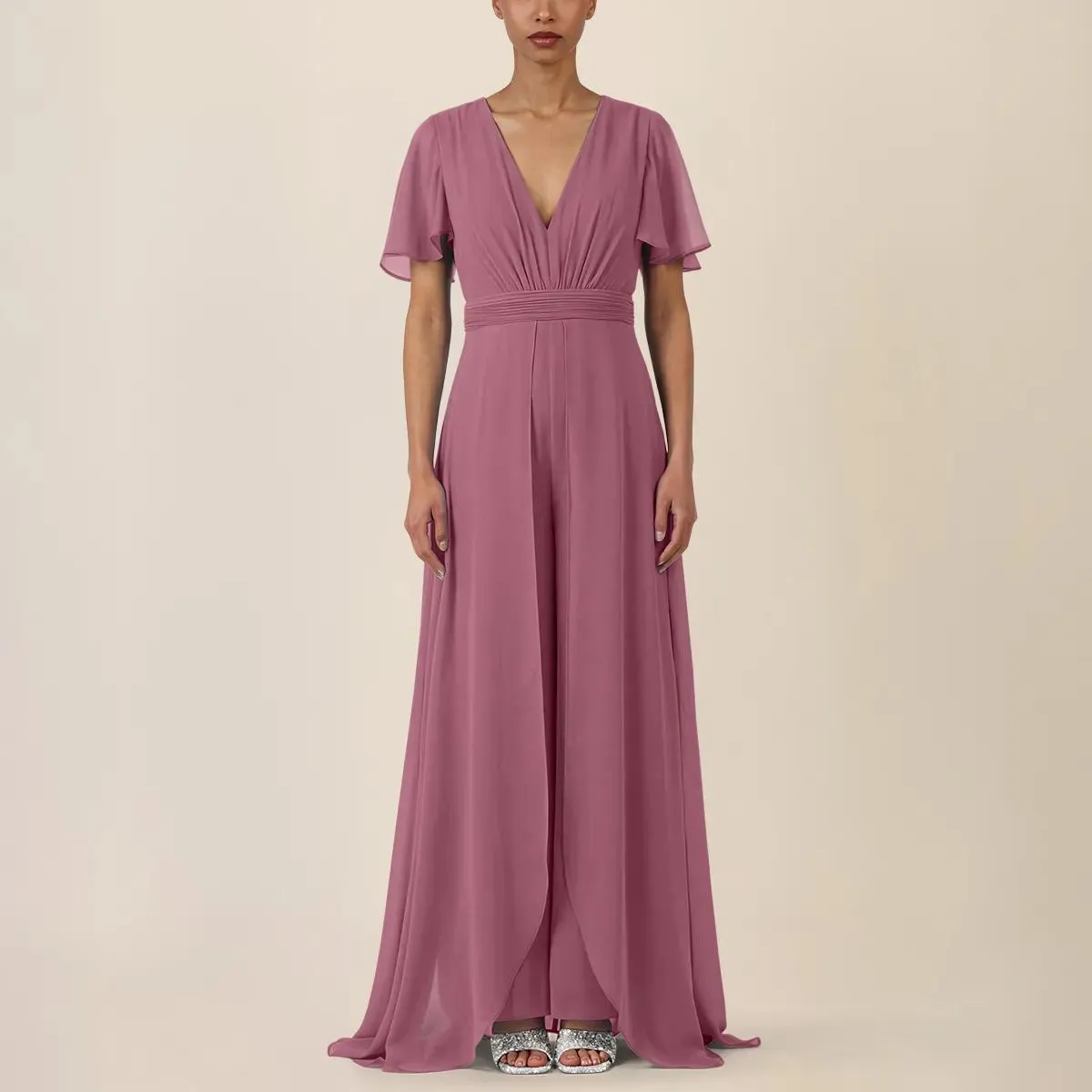 Apart - Chiffonoverall - Größe 36 - rosa – Bild 4