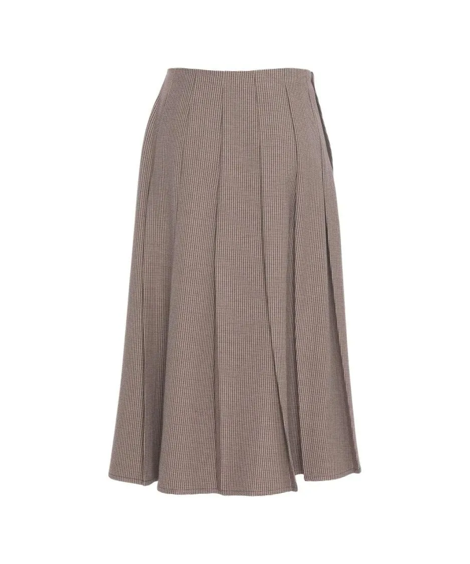 5 Progress - Midi Pleated Skirt With Decorative Elements - Größe M - beige – Bild 2