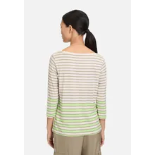 Ringelshirt mit U-Boot-Ausschnitt Ringelshirt mit U-Boot-Ausschnitt