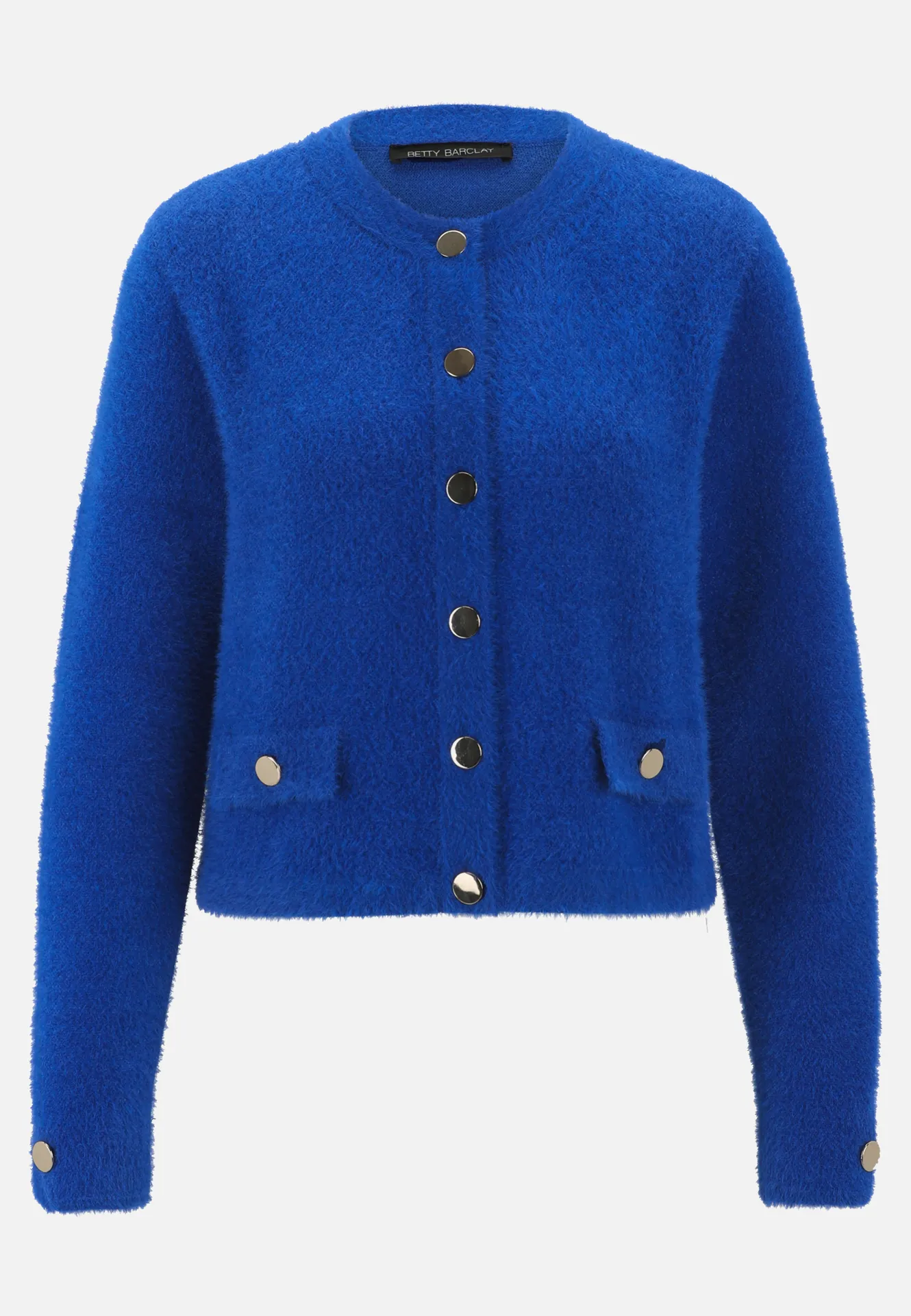 Casual-Strickjacke mit Knopfleiste – Bild 3