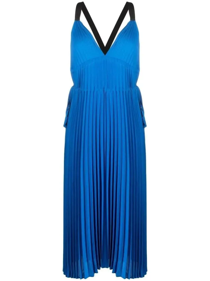 Proenza Schouler - Broomstick Pleated Tank Dress - Größe 6 - blau Proenza Schouler - Broomstick Pleated Tank Dress - Größe 6 - blau