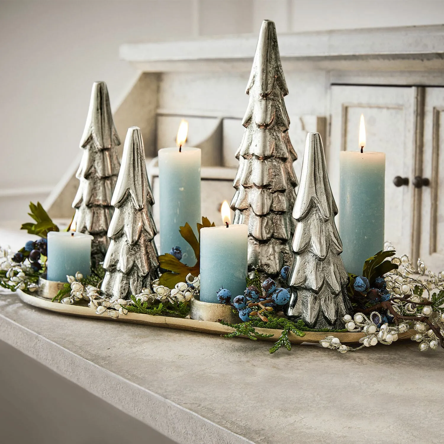 Kerze 4er Set Muriel – Bild 5