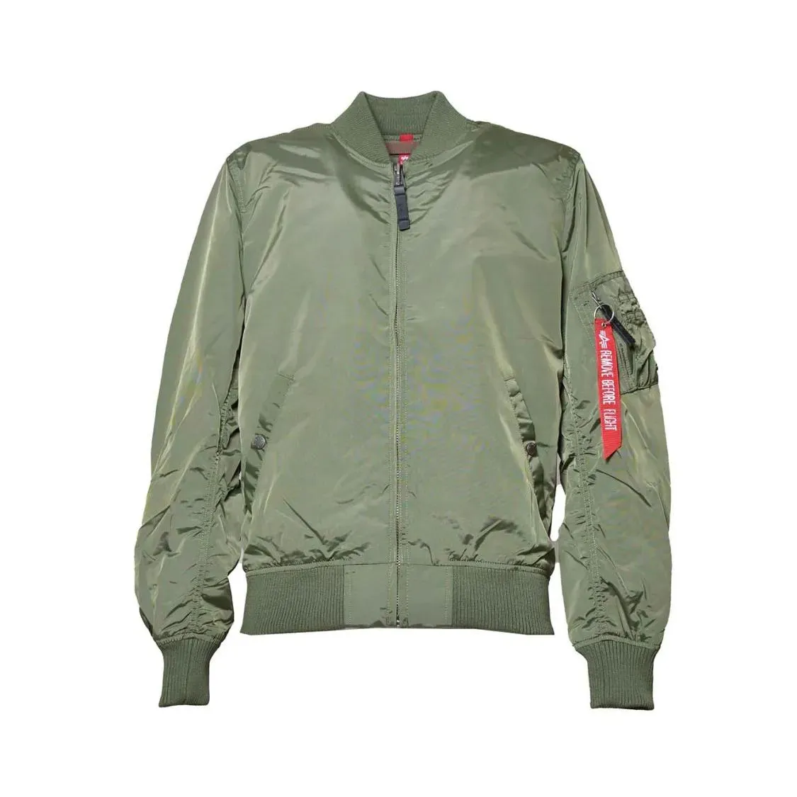 Alpha Industries - Ma-1 Tt Bomber Jacket In Green Nylon - Größe XL - grün Alpha Industries - Ma-1 Tt Bomber Jacket In Green Nylon - Größe XL - grün