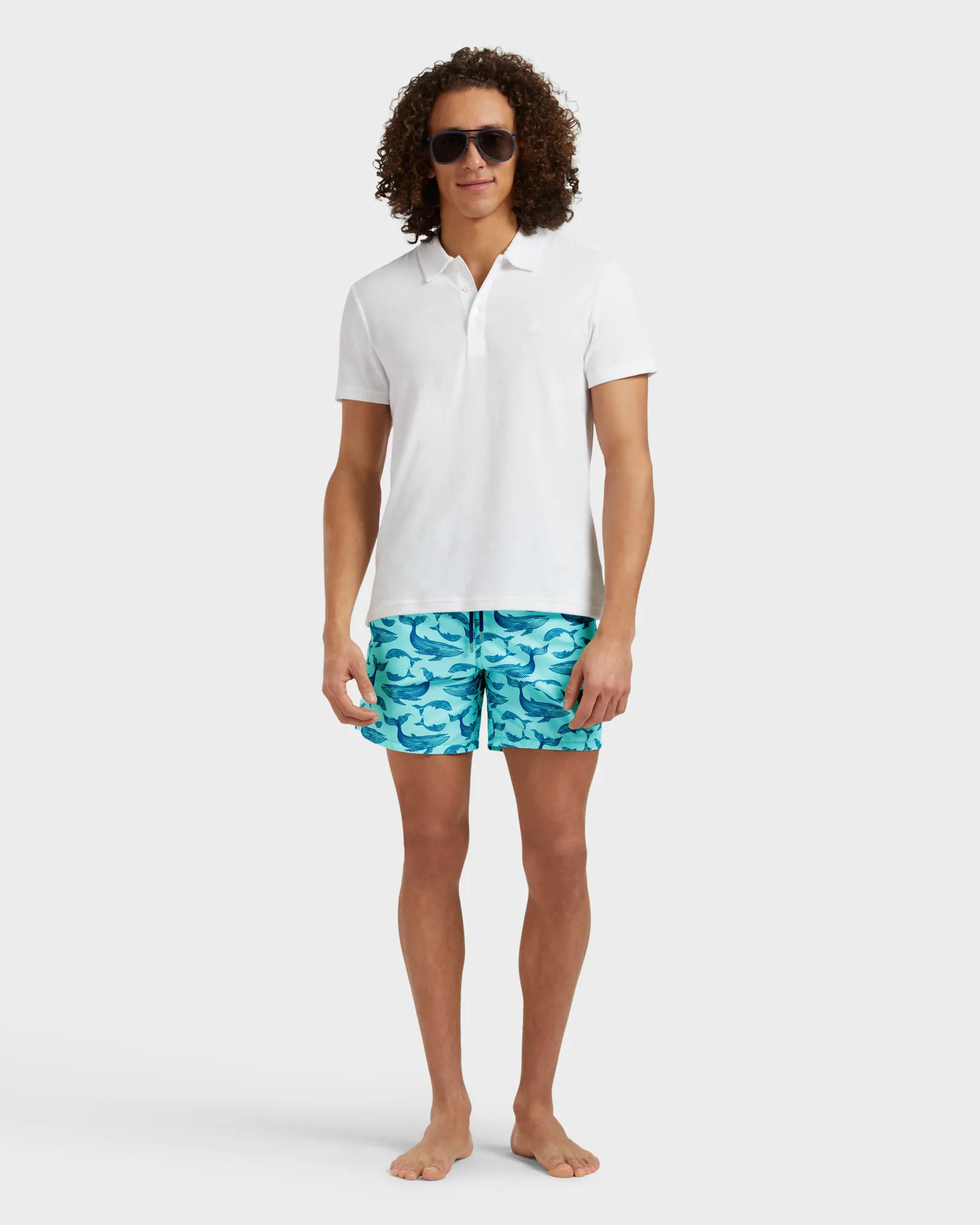 Vilebrequin - Whales Badeshorts Für Herren - Bademode - Moorea - Blau - Größe M – Bild 7