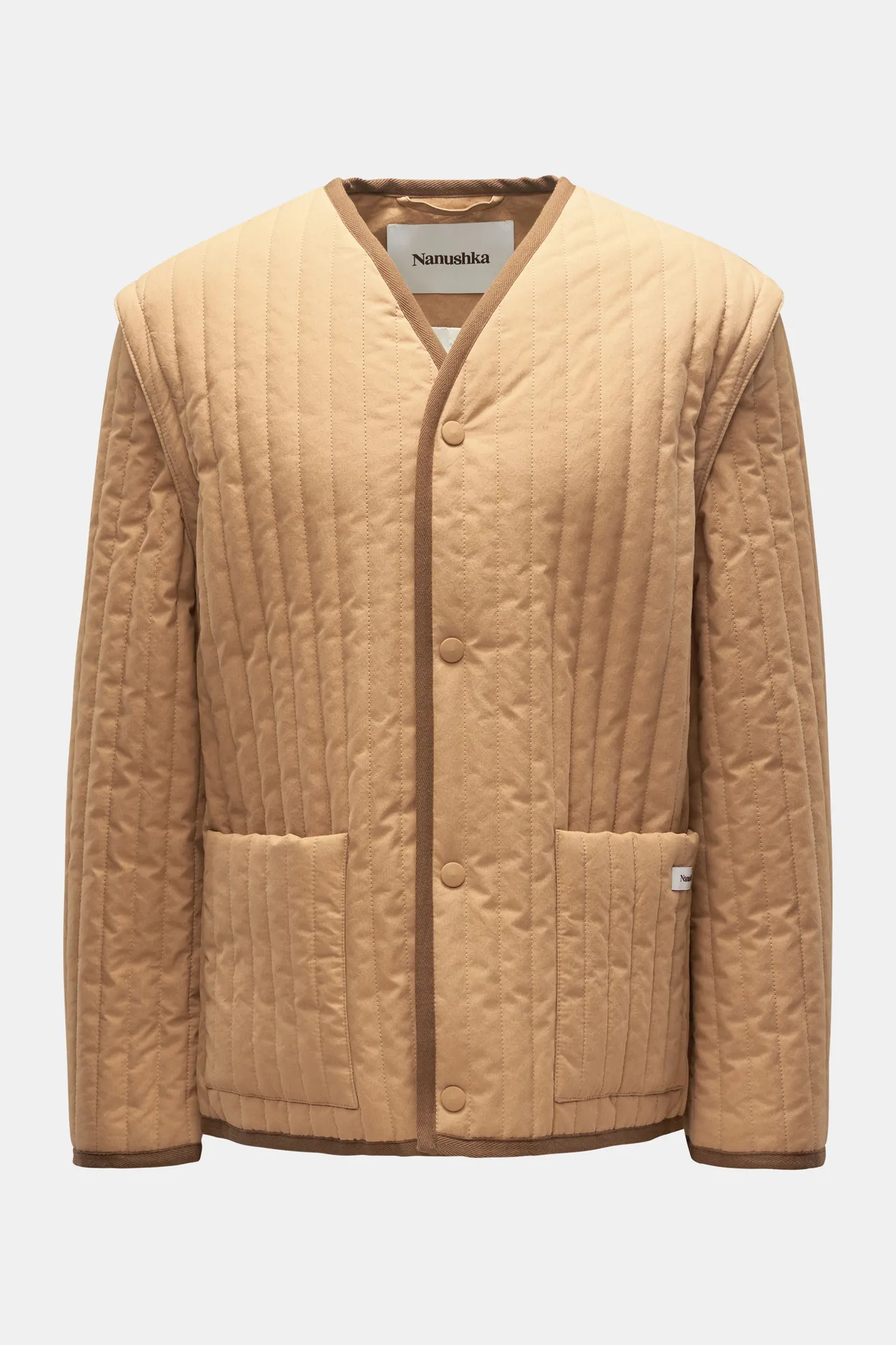 Nanushka - Herren - Jacke %27Loris%27 hellbraun Nanushka - Herren - Jacke %27Loris%27 hellbraun