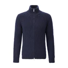 Gran Sasso - Strickjacke aus Kaschmir - Größe 56 - blau Gran Sasso - Strickjacke aus Kaschmir - Größe 56 - blau