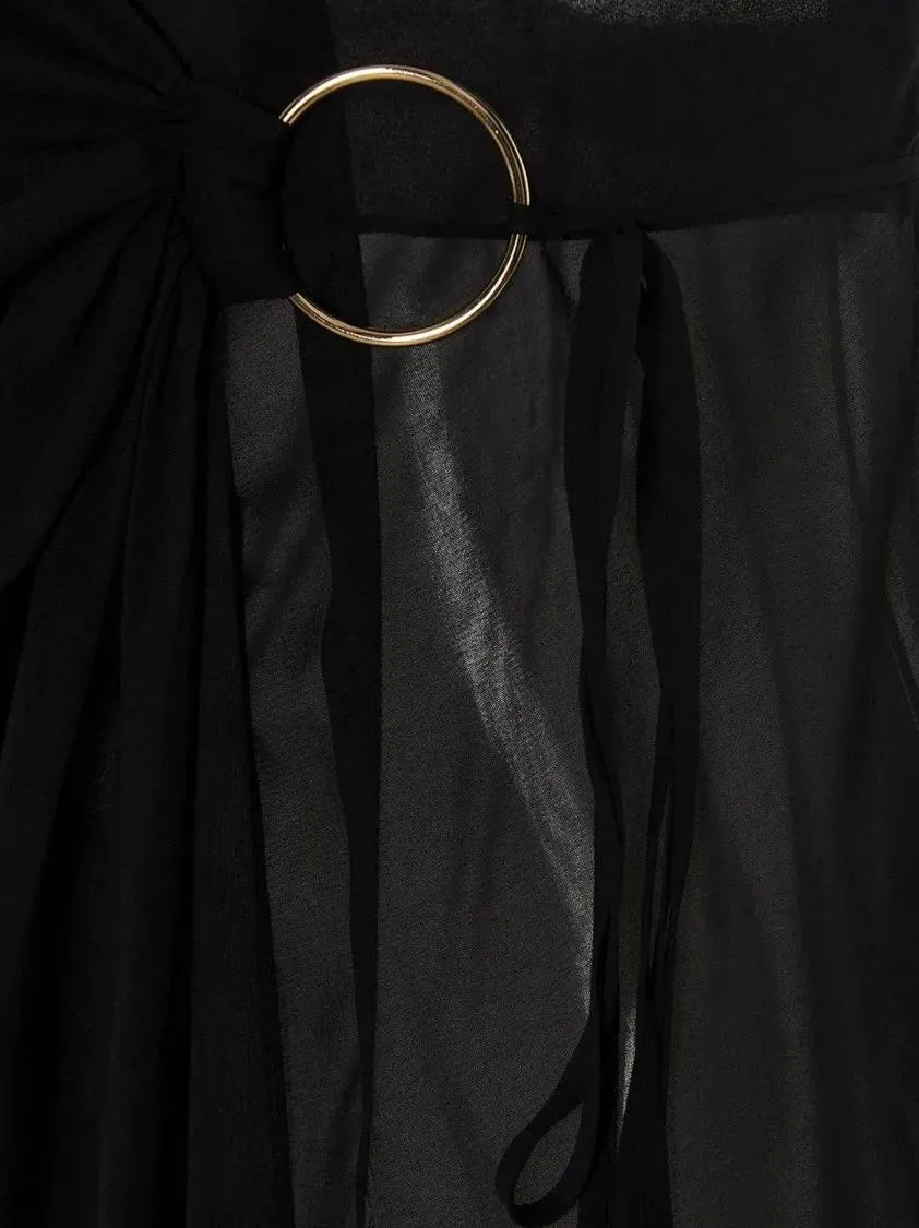 Louisa Ballou - 'King Tide’ Dress - Größe S - schwarz – Bild 2