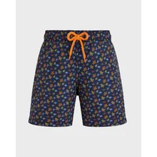 Vilebrequin - Micro Ronde Des Tortues Badeshorts Für Jungen - Bademode - Jim - Orange - Größe 2 Vilebrequin - Micro Ronde Des Tortues Badeshorts Für Jungen - Bademode - Jim - Orange - Größe 2