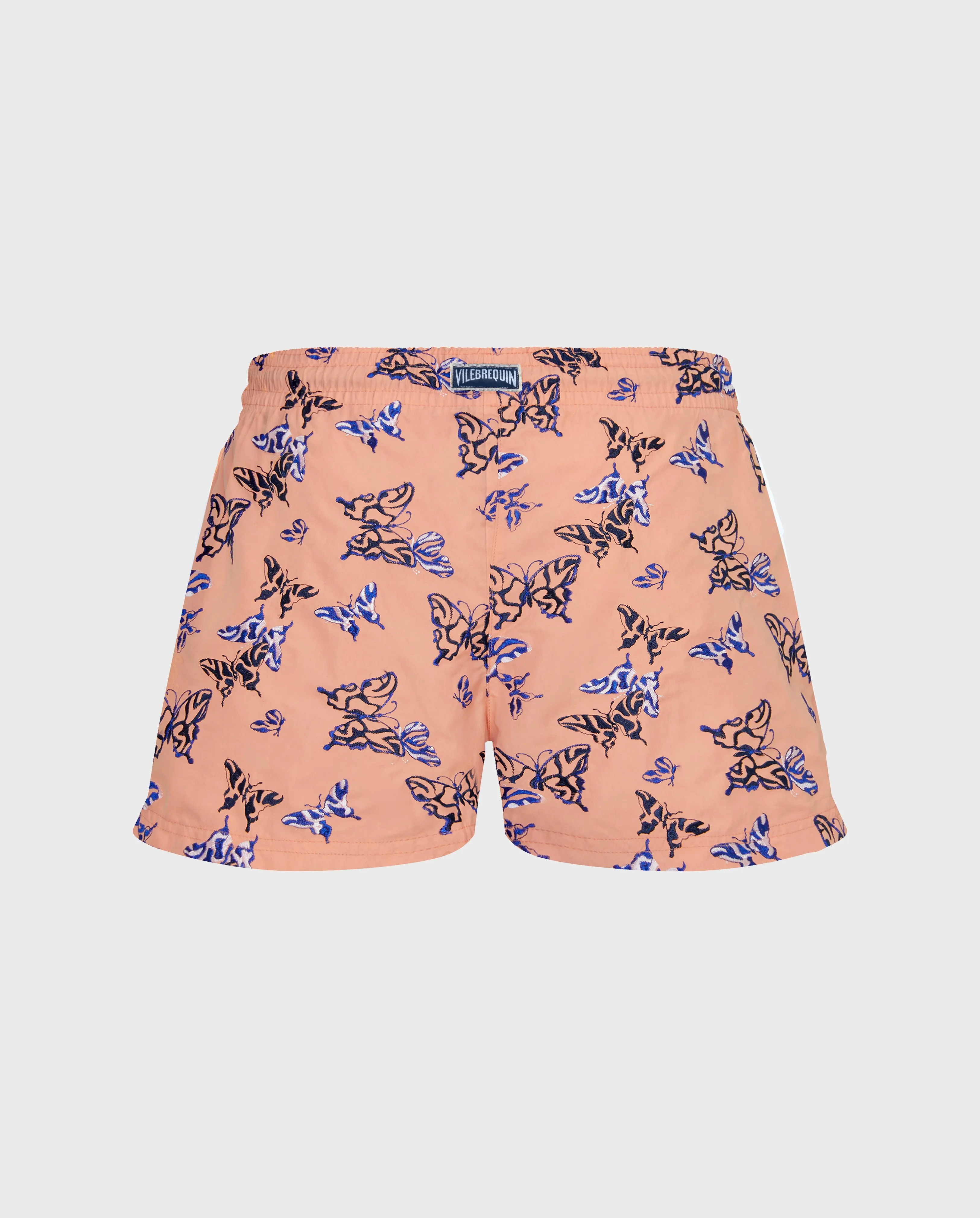 Vilebrequin - Bestickte Disco Butterfly Badeshorts Für Damen - Shorty - Fabya - Rosa - Größe M – Bild 2