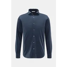 Stefan Brandt - Herren - Jersey-Hemd %27Otis%27 Haifisch-Kragen dunkelblau Stefan Brandt - Herren - Jersey-Hemd %27Otis%27 Haifisch-Kragen dunkelblau