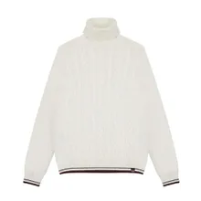 Colmar Originals - Soft Yarn-Dyed Wool And Cashmere Blend Sweater - Größe S - weiß Colmar Originals - Soft Yarn-Dyed Wool And Cashmere Blend Sweater - Größe S - weiß