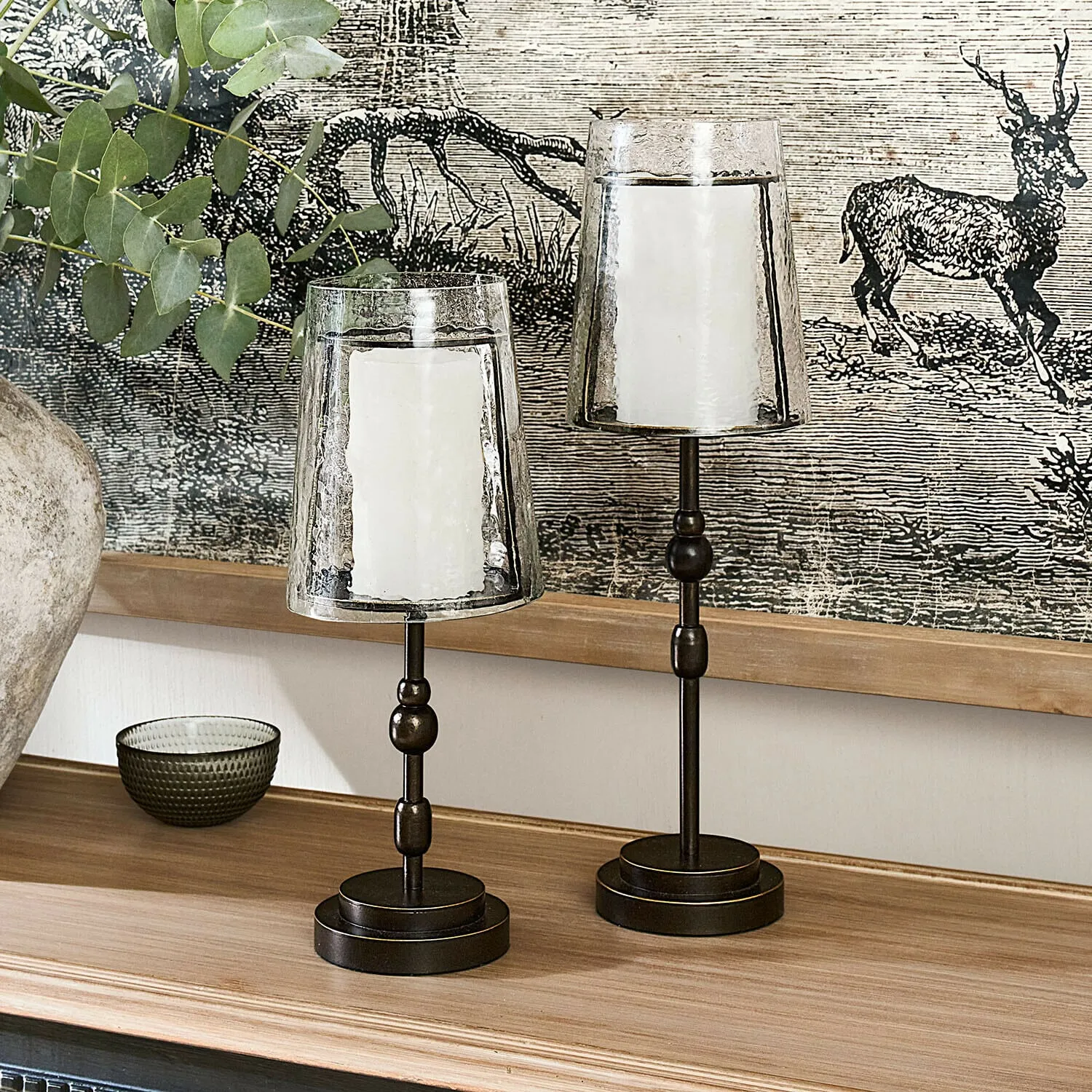 Kerzenhalter 2er Set Hartcliff – Bild 2