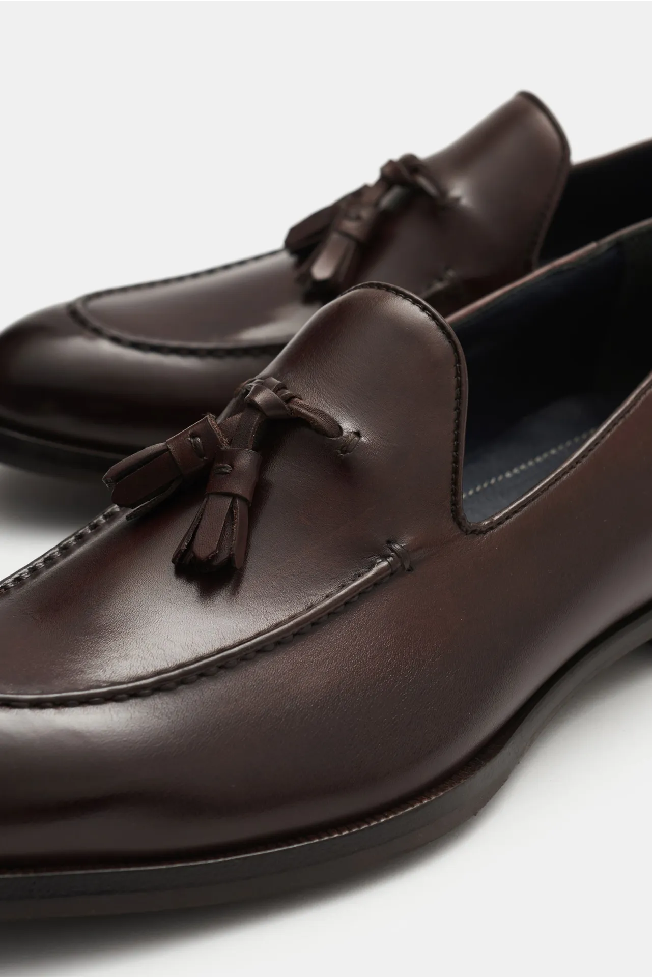 Di Bianco - Herren - Tassel Loafer 'Bari' dunkelbraun – Bild 3