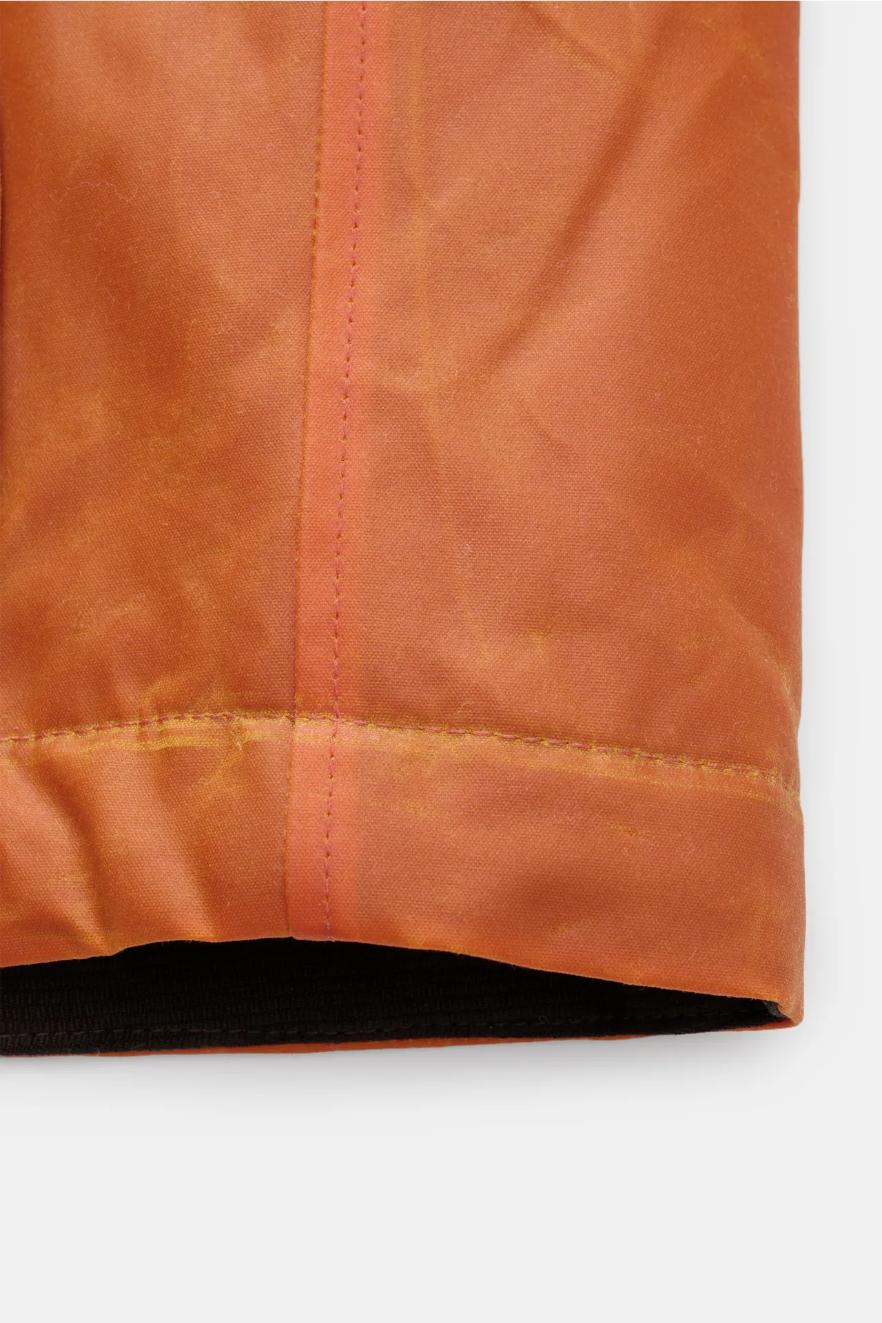 Manifattura Ceccarelli - Herren - Wachsjacke 'Blazer Coat' orange – Bild 5