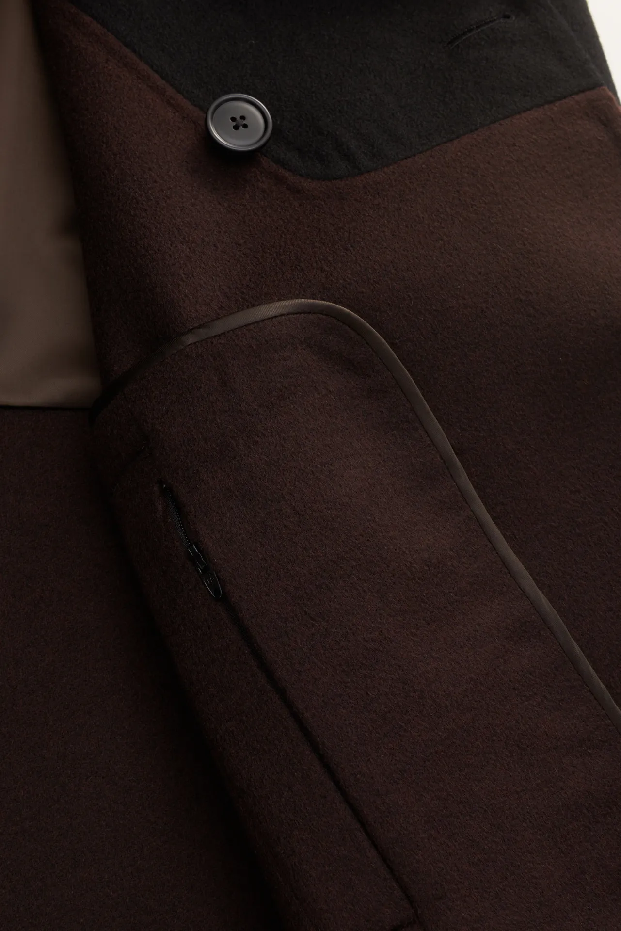 Belvest - Herren - Cashmere Cabanjacke schwarz – Bild 4