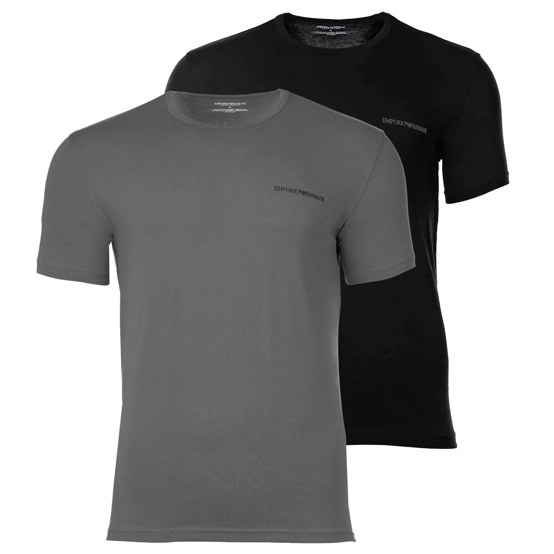 Emporio Armani - Pure Cotton 2er Pack - Größe XL - schwarz Emporio Armani - Pure Cotton 2er Pack - Größe XL - schwarz