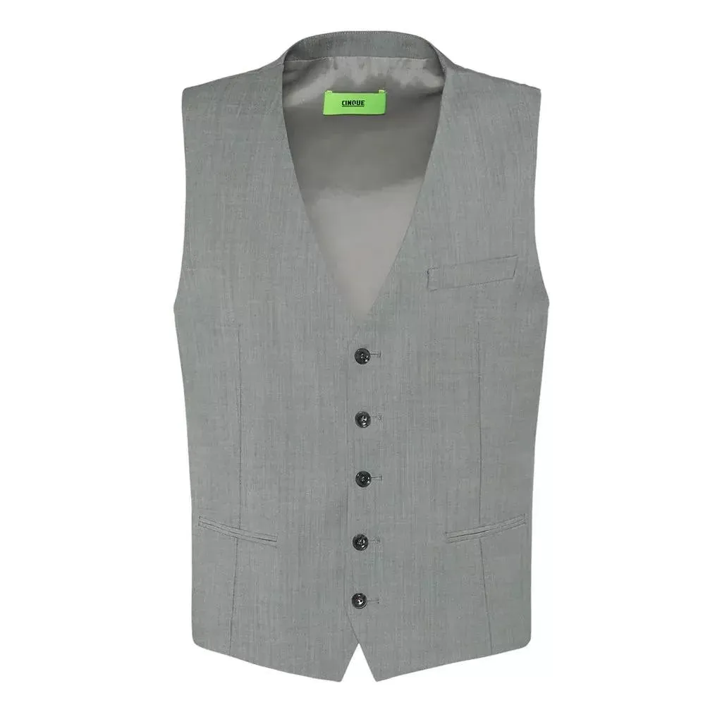 Cinque - Baukasten Weste Cimonopoli - Größe 56 - gray – Bild 4
