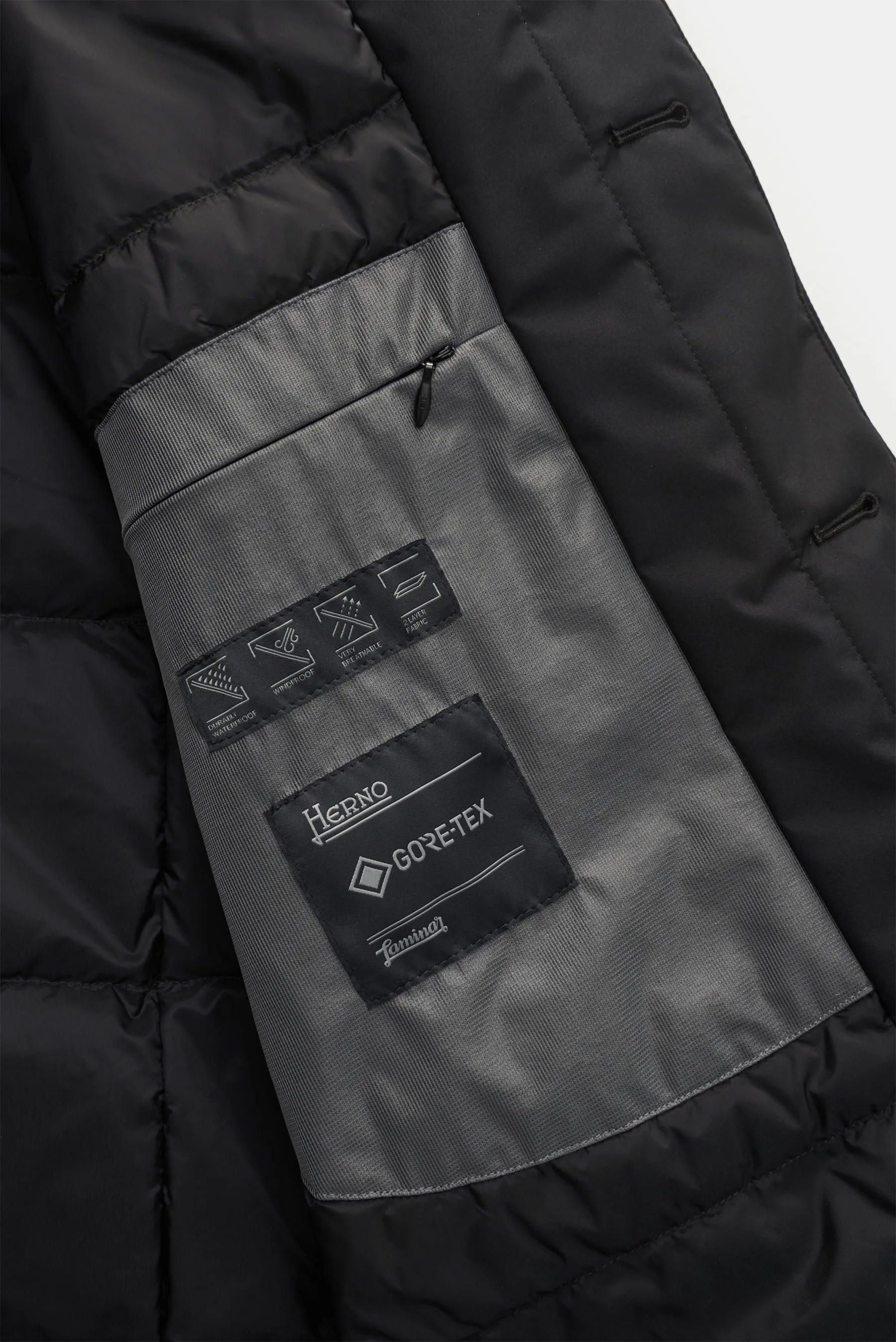 Herno Laminar - Herren - Daunenmantel schwarz – Bild 5