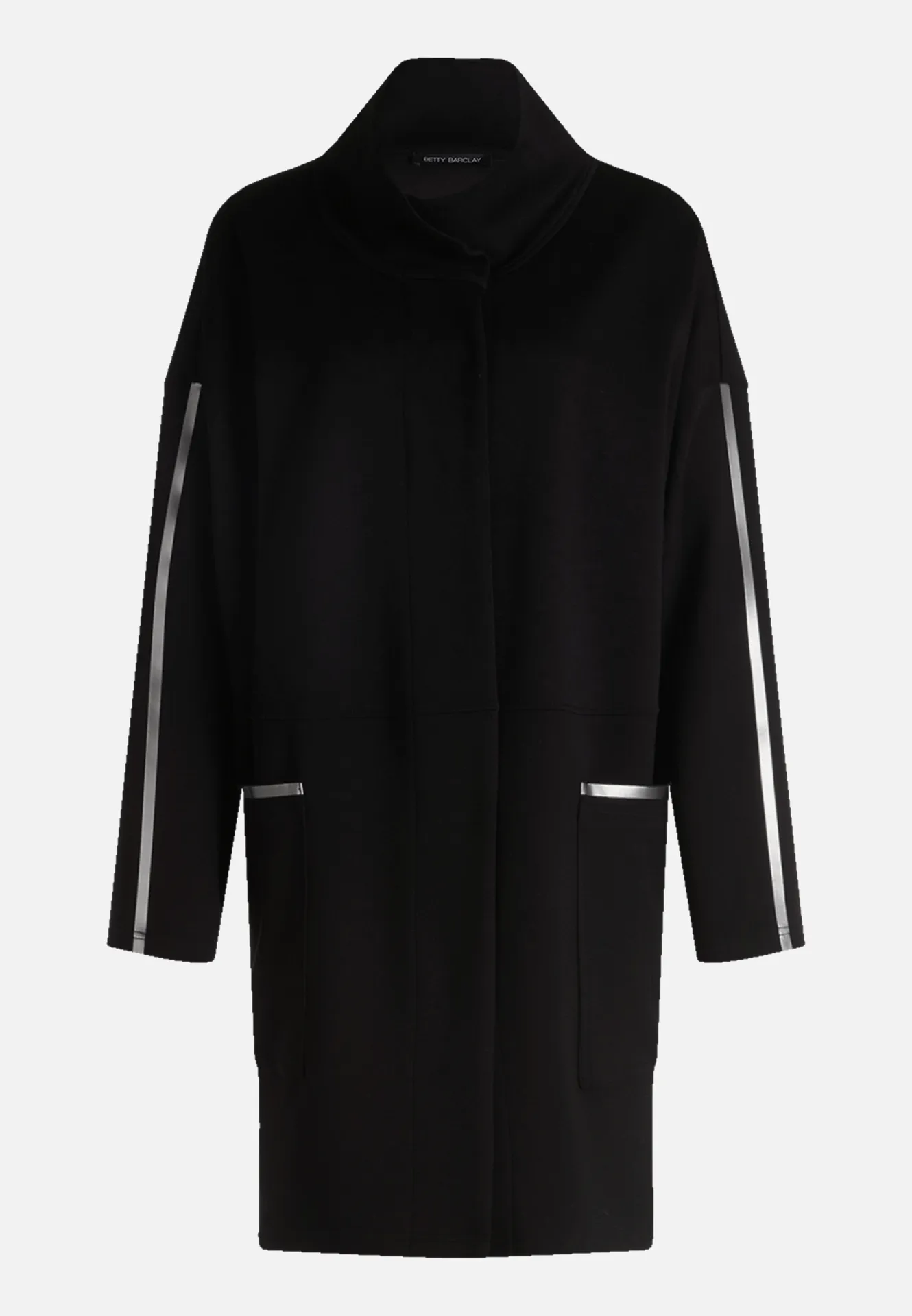 Sweatmantel mit Stehkragen – Bild 3