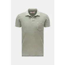 Orlebar Brown - Herren - Frottee Poloshirt %27Terry 007%27 graugrün Orlebar Brown - Herren - Frottee Poloshirt %27Terry 007%27 graugrün