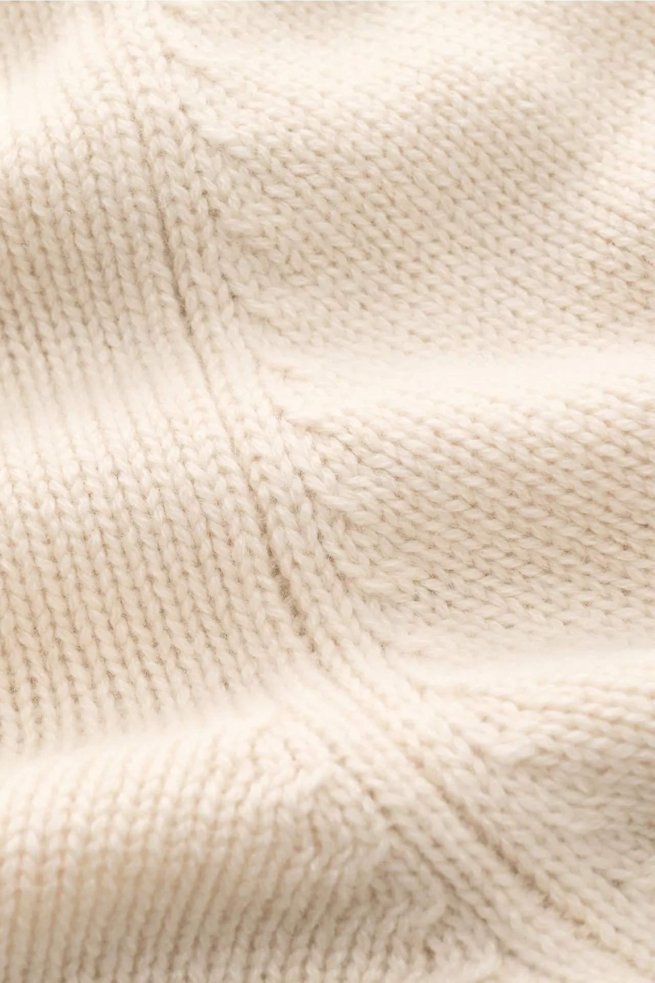 Fedeli - Herren - Cashmere Rollkragenpullover creme – Bild 4