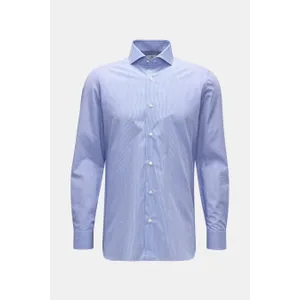 Giampaolo - Herren - Business Hemd Haifisch-Kragen graublau/weiß gestreift Giampaolo - Herren - Business Hemd Haifisch-Kragen graublau/weiß gestreift