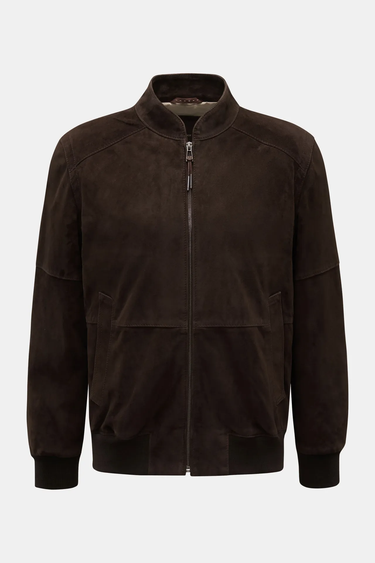 Windsor - Herren - Veloursleder Blouson %27Borello%27 dunkelbraun Windsor - Herren - Veloursleder Blouson %27Borello%27 dunkelbraun